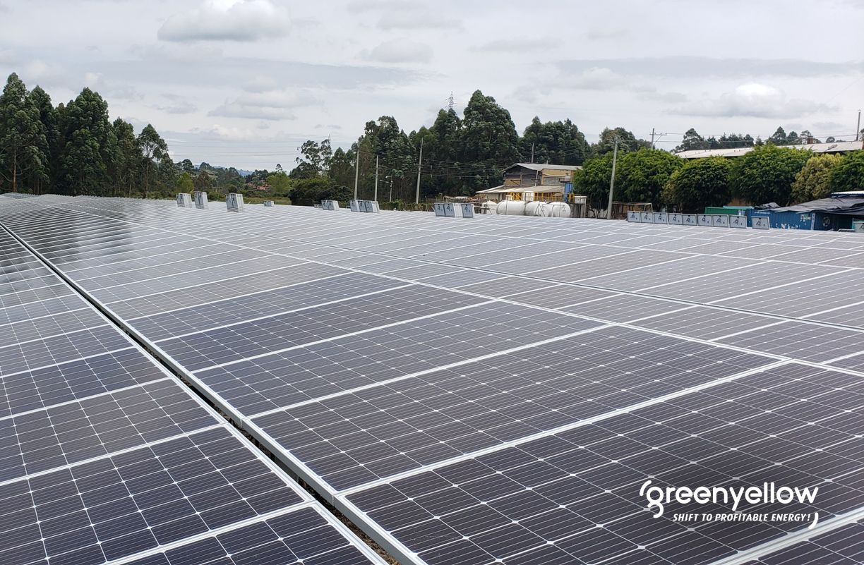Centrale solaire réalisée par GreenYellow pour le Groupe SEB