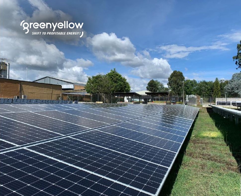 Centrale solaire photovoltaïque réalisée par GreenYellow pour le groupe SEB